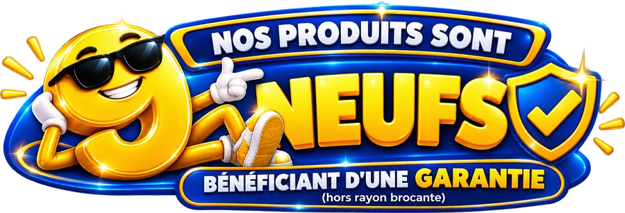 Produits neufs (hors rayon brocante)