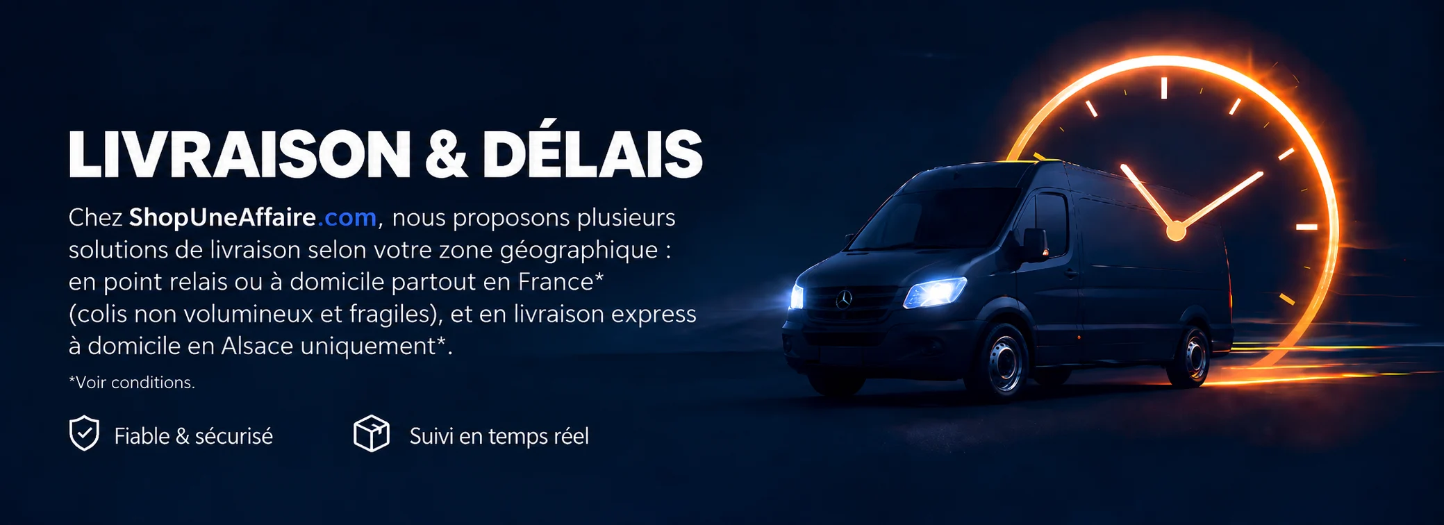 Livraison & Délais — ShopUneAffaire